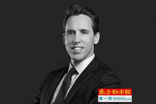 乔希·霍利(josh hawley),密苏里州共和党参议员候选人.